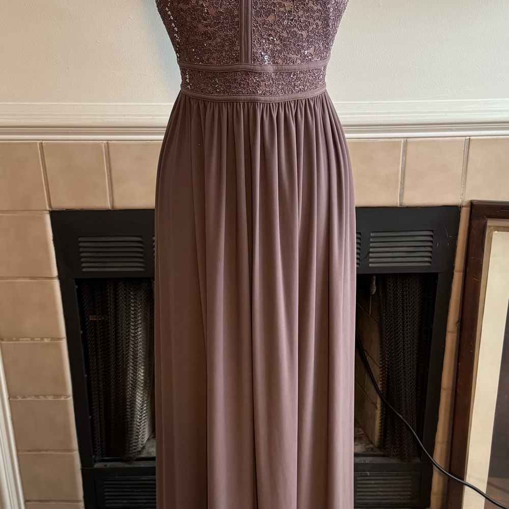 Morgan & Co Lavender Cocktail Dress